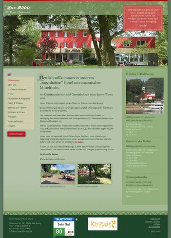 Website para Hotel - Restaurante