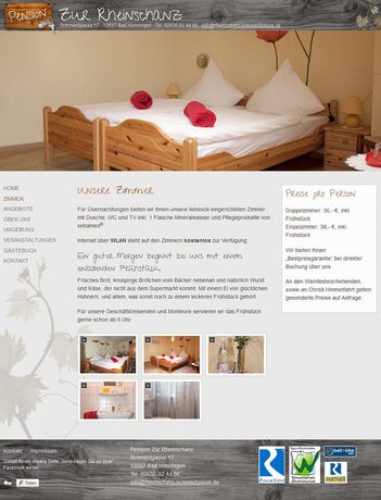 Site para apartamento de férias