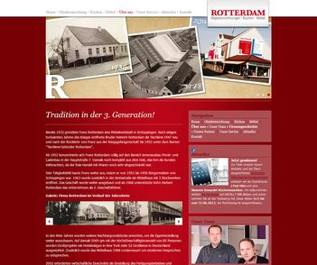 Website for furniture store