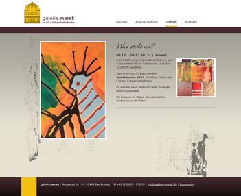 Website para Artistas - Pintor